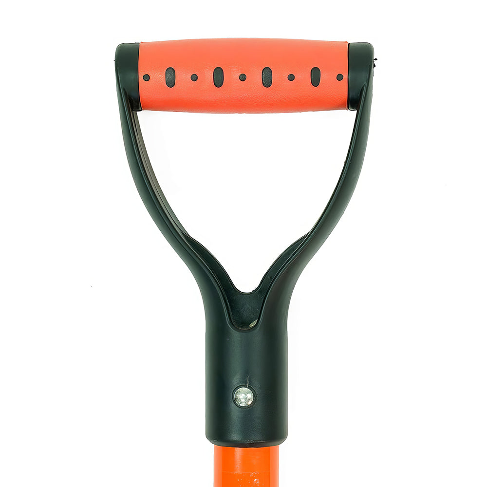 29" Heavy-Duty Double Serrated Shovel with Fiberglass Handle