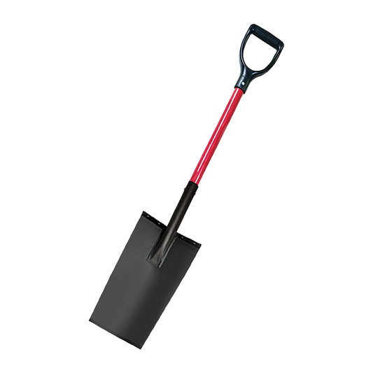 12-Gauge Steel Edging & Planting Spade with Fiberglass D-Grip Handle