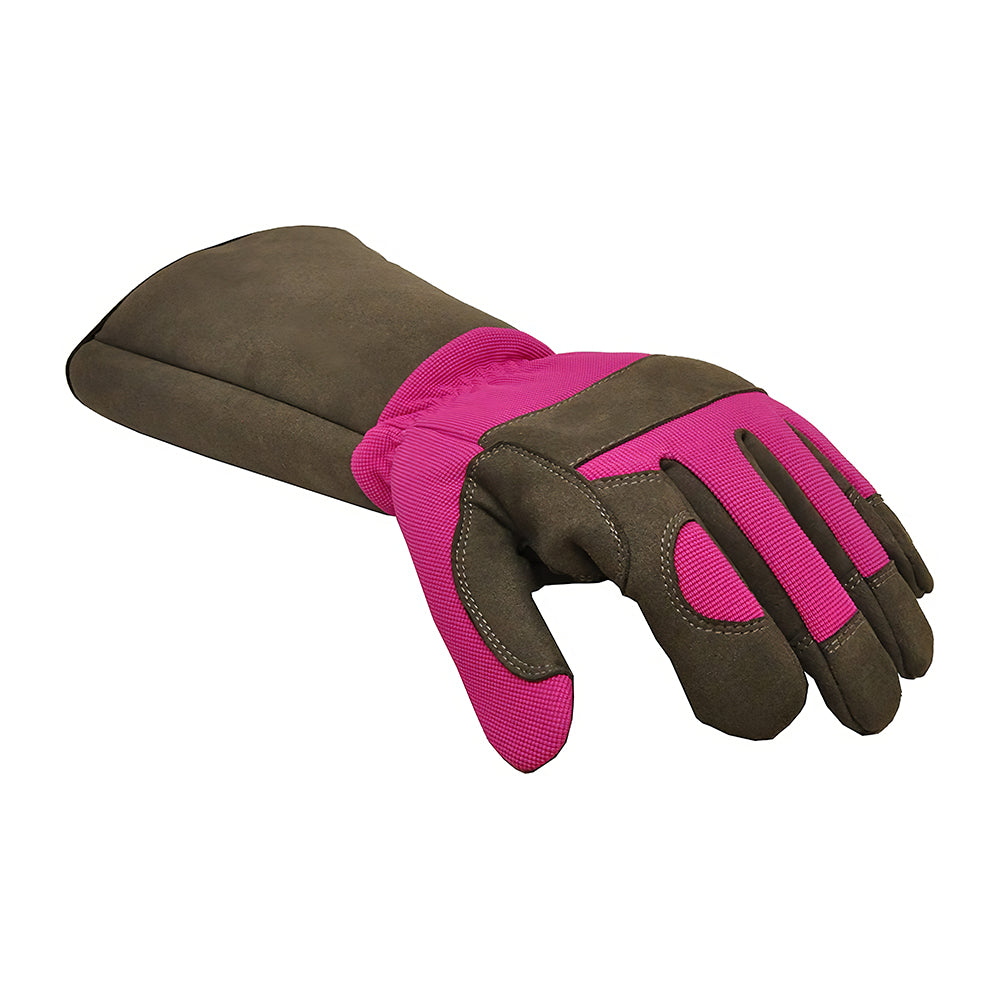 Florist Pro Long Sleeve Rose Gardening Gloves, Thornproof, Padded Palm