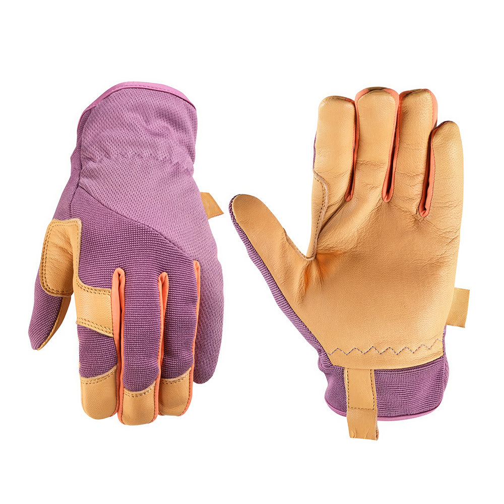 Women’s ComfortHyde Leather Work Gloves, Breathable