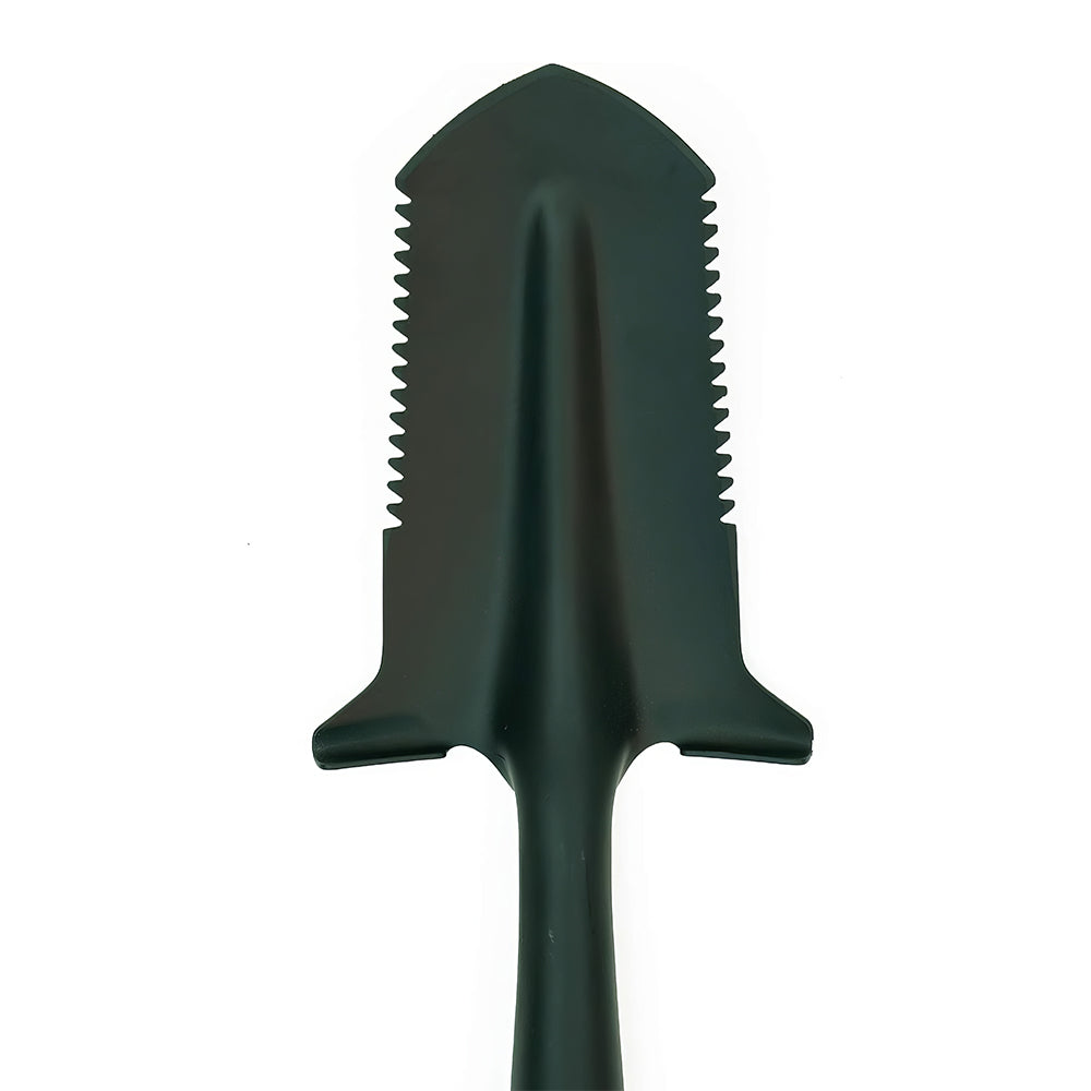 29" Heavy-Duty Double Serrated Shovel with Fiberglass Handle