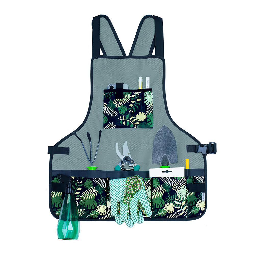 Women’s Waterproof Garden & Artist Apron with Pockets, Stylish Gift