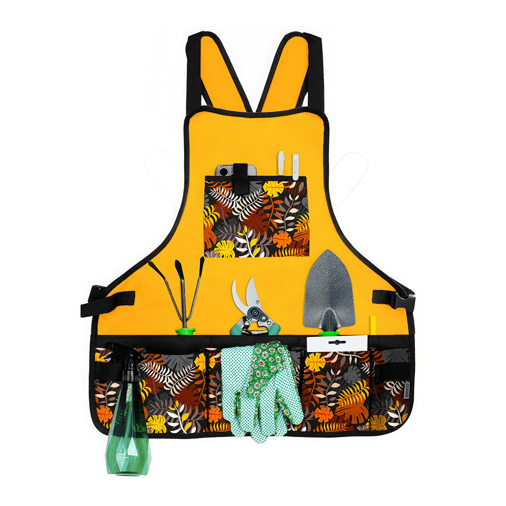Women’s Waterproof Garden & Artist Apron with Pockets, Stylish Gift